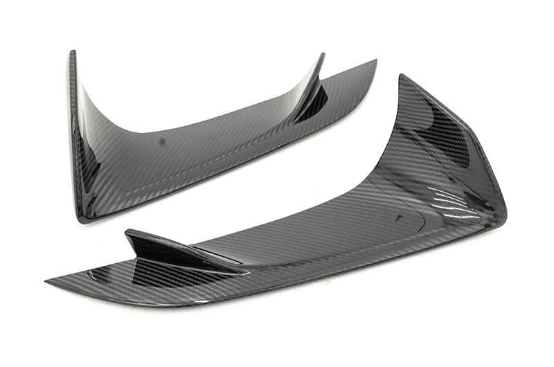 OLM LE Dry Carbon Fiber Lower Front Bumper Covers 2020+ GR Supra