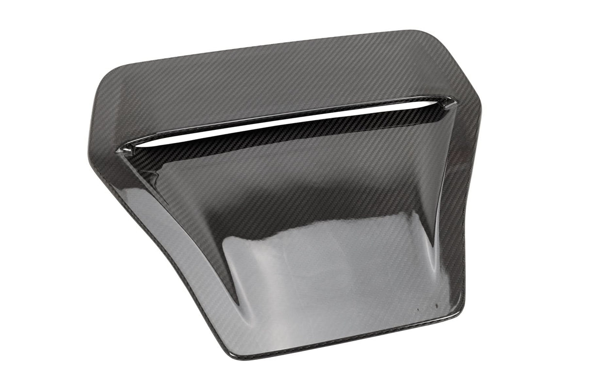 OLM LE Carbon Fiber Hood Scoop Cover 17-21 Honda Civic Type R