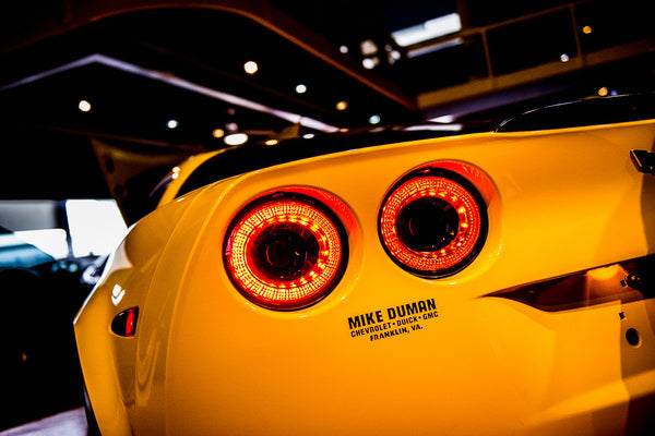 C6 Corvette Tail Lights for 05-13 Corvette C6 Sequential Tailights Red Infinite Series Sold as Set OLM