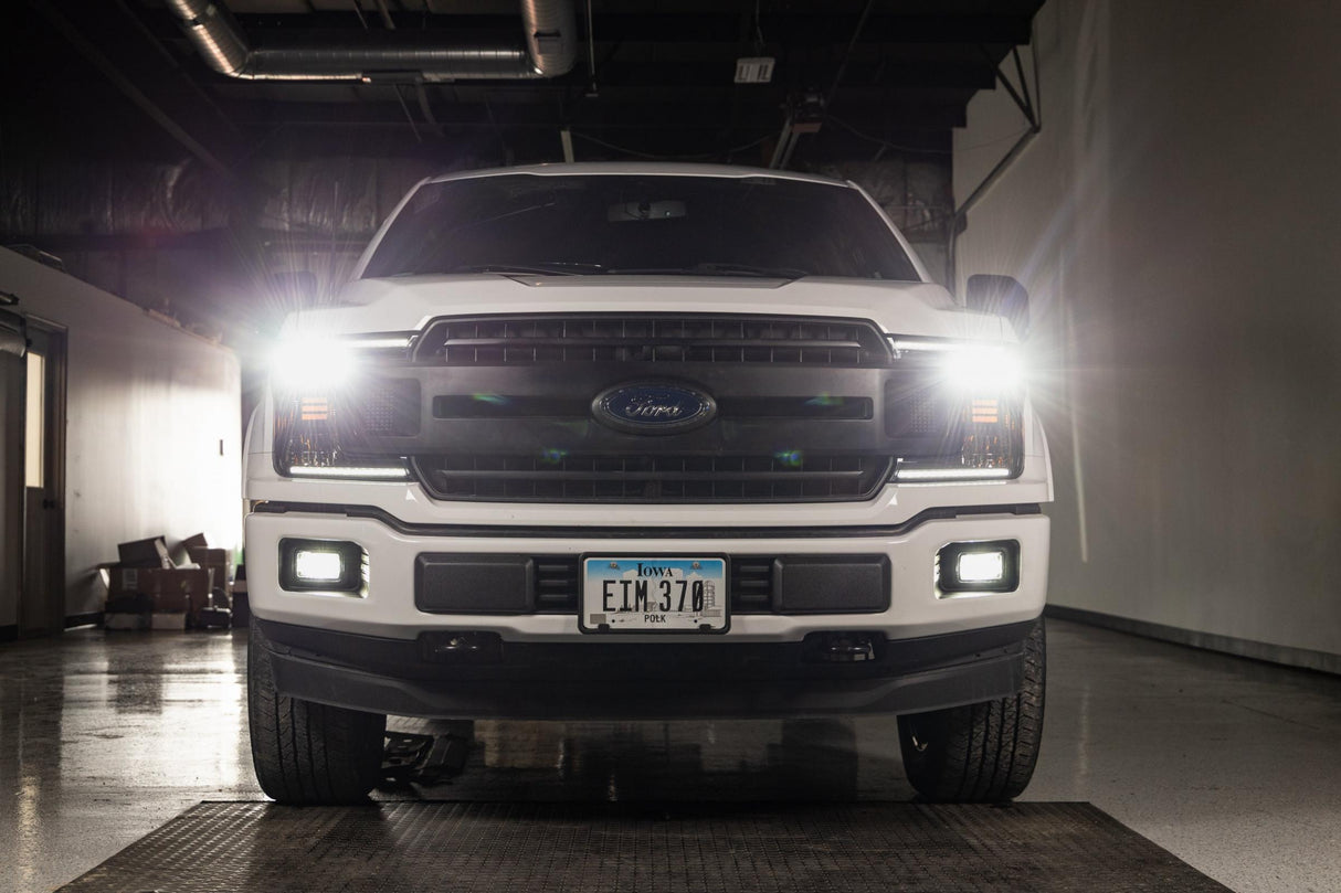 OLM Select Line LED Fog Lights (Chrome) 15-20 Ford F150 17-22 F250 F350
