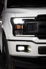 OLM Select Line LED Fog Lights (Chrome) 15-20 Ford F150 17-22 F250 F350