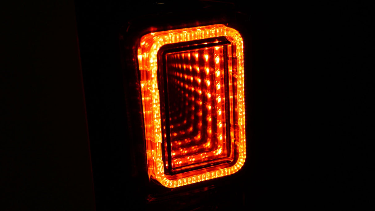 F150 Tail Lights For 15-20 Ford F-150 Tail Lights Red Infinite Series Sold as Set OLM