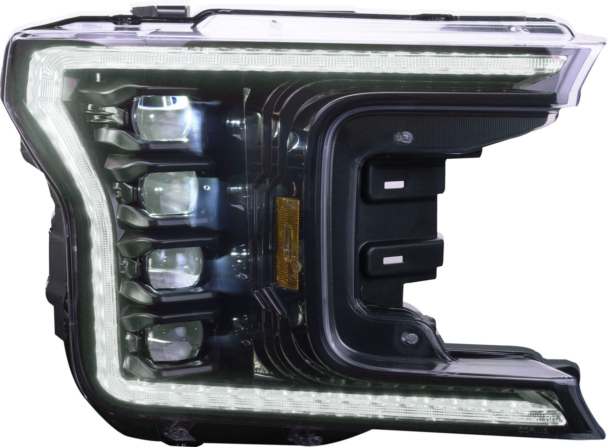 Ford F150 Headlights For 18-20 F150 White DRL Gen 2 Infinite Series Sold As Set OLM