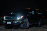 Ford F150 Grille Lights For 09-14 Ford F-150 Black W/White DRL Essential Series OLM
