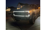 F250 Grill Lights For 20-22 Ford F250 Super Duty Black w/White DRL Essential Series OLM