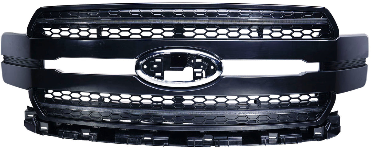 Ford F150 Grille Lights For 18-20 Ford F-150 Black W/White DRL Infinite Series OLM