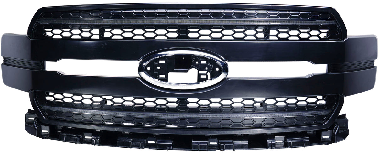 Ford F150 Grille Lights For 18-20 Ford F-150 Black W/White DRL Infinite Series OLM