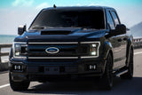 Ford F150 Grille Lights For 18-20 Ford F-150 Black W/White DRL Essential Series OLM