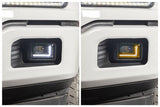 2015-2020 F150 Fog Lights w/ White or Amber DRL + Turn Signal - OLM