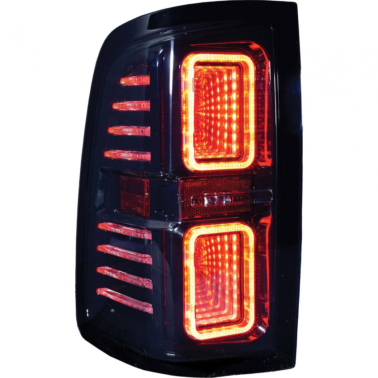 Dodge Ram Tail Lights For 09-18 RAM Smoked/Smoked DRL Infinite Series Sold As Set OLM