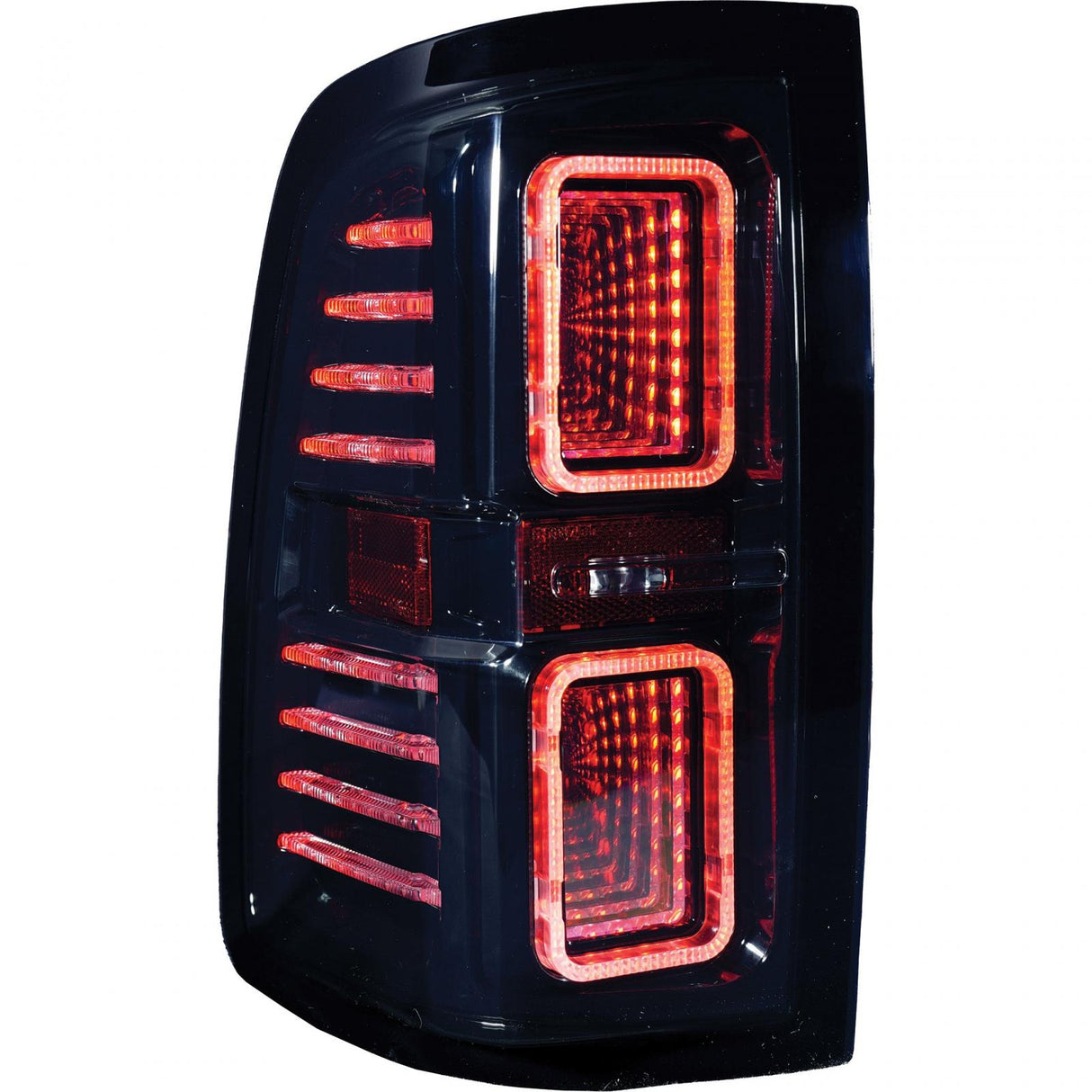 Dodge Ram Tail Lights For 09-18 RAM Smoked/Smoked DRL Infinite Series Sold As Set OLM