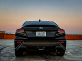 OLM Spec-AR LED Taillights (Clear Lens/Black Base/Red Bar) - 2022+ WRX