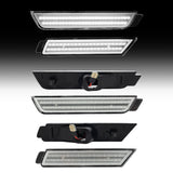 2010-2015 Chevrolet Camaro Clear White LED Side Markers Set