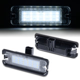2015-2023 Mustang Rear Bumper License Plate White LED Lights Socket Replacement