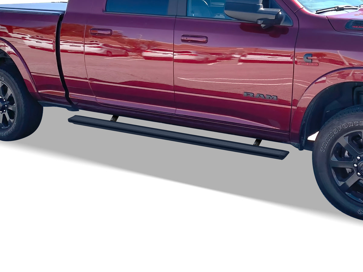 Aluminum Alloy Both Sides Power Board-W Series 2013-2024 Ram 2500/3500 Mega Cab\ Excl. Diesel Chassis Cab Models and Models with Air Ride Suspension Tanks PB04WBJ9B
