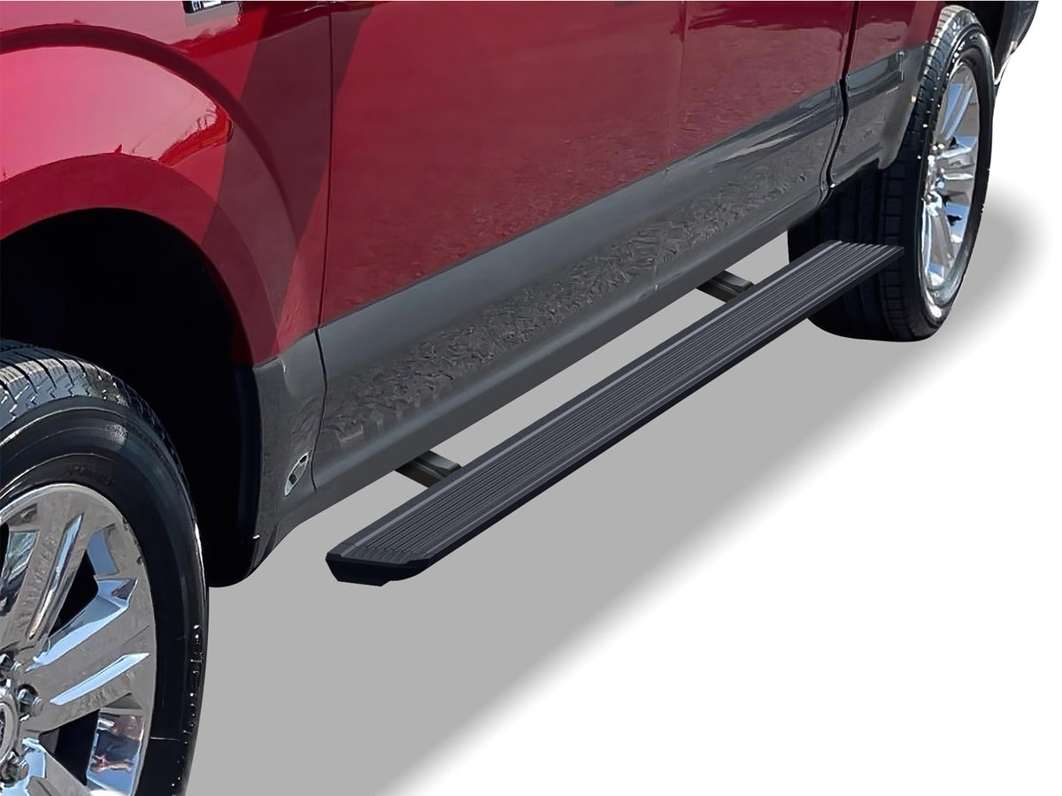 Aluminum Alloy Both Sides Power Board-W Series 2015-2020 Ford F-150 Supercrew Cab\ 2017-2019 Ford F-250/F-350/F-450 Super Duty Supercrew Cab PB06WAG5B