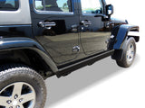 Aluminum Alloy Both Sides Power Board-W Series 2012-2018 Jeep Wrangler JK 4-Door PB10WAJ7B