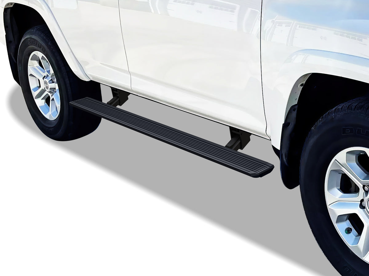 Aluminum Alloy Both Sides Power Board-W Series 2010-2024 Toyota 4Runner (Excl. 2010-2024 Limited & 2019-2022 Nightshade Edition or Models with Lower Rocker Panel Extensions) PB20WBH0B
