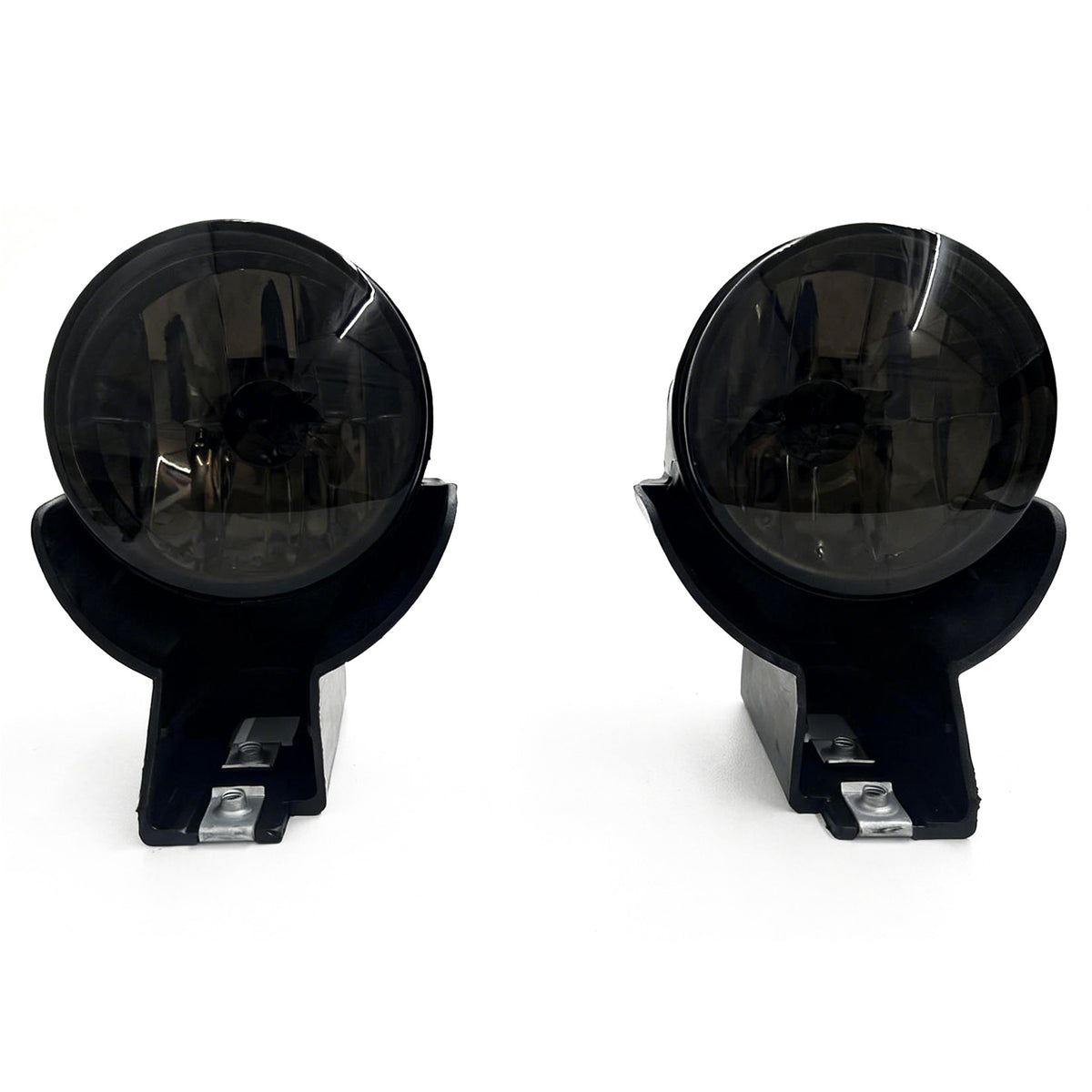 1997-2000 Dodge Dakota Front Bumper Fog Lights Assembly Smoke Lamps 2PC Set