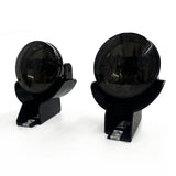 1997-2000 Dodge Dakota Front Bumper Fog Lights Assembly Smoke Lamps 2PC Set