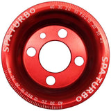 VW syncro Audi 80 90 100 4000 rabbit 1.8 8v underdrive Pulley - RED
