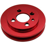 VW syncro Audi 80 90 100 4000 rabbit 1.8 8v underdrive Pulley - RED