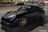 2005-2012 Porsche Carrera 911    997 Turbo    Cayman    Boxster 987 GT2RS Style Carbon Fiber Hood