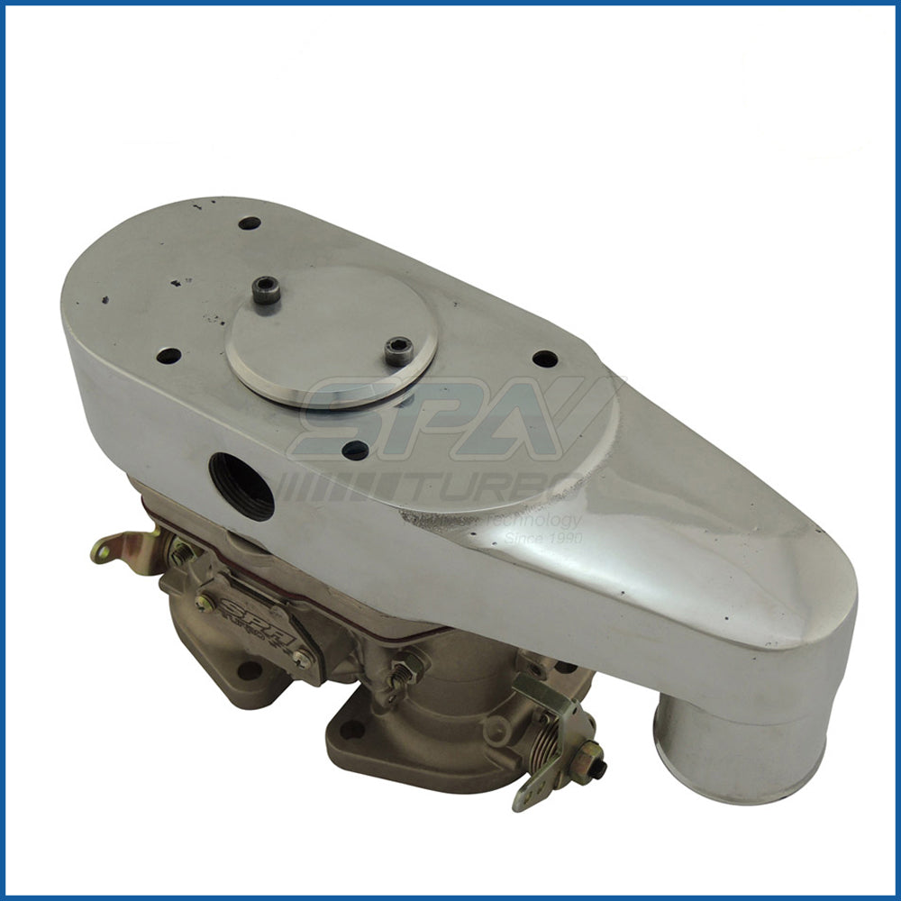 Weber IDF downdraft carburetor Plenum power cap 90 degree 2" Left