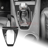 2024+ S650 Mustang Real Carbon Fiber Gear Shifter Trim Overlay