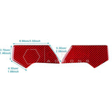 2024+ S650 Mustang Real Carbon Fiber Dash Side Panel Upper Trim Overlay