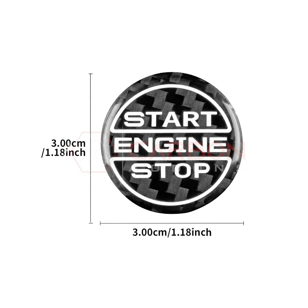 2024+ S650 Mustang Start Stop Button Cover