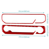 2024+ S650 Mustang Real Carbon Fiber Start and Control Button Trim Overlay
