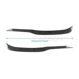 2024+ S650 Mustang Real Carbon Fiber Seat Control Upper Trim Overlay
