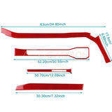 Real Carbon Fiber Passenger Side Dashboard Trim Overlays for 2024+ Ford Mustang
