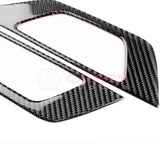 Real Carbon Fiber Seat Control Outer Trim Overlay for 2024+ Ford Mustang