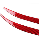 Real Carbon Fiber Door Jamb Trim Overlays for 2024+ Ford Mustang