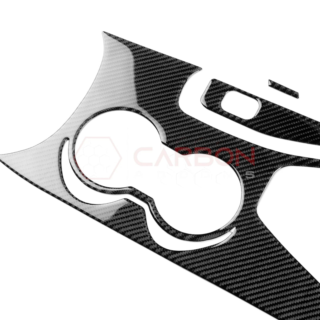 2024+ S650 Mustang Real Carbon Center Console Overlay