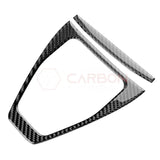 Real Carbon Fiber Gear Shifter Trim Overlay for 2024+ Ford Mustang