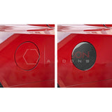 Real Carbon Fiber Fuel Door Overlays for 2024+ Ford Mustang