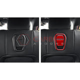 Real Carbon Fiber Front Seat Recliner Overlay for 2024+ Ford Mustang