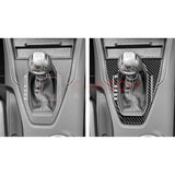 Real Carbon Fiber Gear Shifter Trim Overlay for 2024+ Ford Mustang