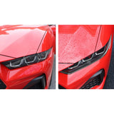Real Carbon Fiber Headlight Decorative Strip Overlays for 2024+ Ford Mustang