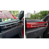 Real Carbon Fiber Passenger Side Dashboard Trim Overlays for 2024+ Ford Mustang