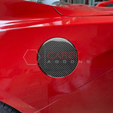 2024+ S650 Mustang Exterior Real Carbon Fiber Gas Cap Overlays