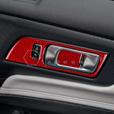 2024+ S650 Mustang Real Carbon Interior Door Handle Trim Overlay