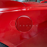 Real Carbon Fiber Fuel Door Overlays for 2024+ Ford Mustang