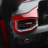 Real Carbon Fiber Driver Side Dashboard Trim Overlays for 2024+ Ford Mustang
