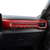 Real Carbon Fiber Passenger Side Dashboard Trim Overlays for 2024+ Ford Mustang