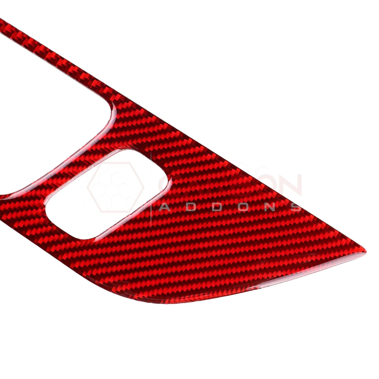 2024+ S650 Mustang Real Carbon Interior Door Handle Trim Overlay