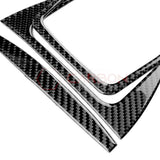 Real Carbon Fiber Gear Shifter Trim Overlay for 2024+ Ford Mustang